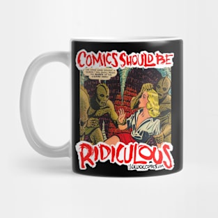 Comics Should Be Ridiculous: Frank Giusto Mug